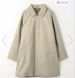 ステンカラーコート ベージュ
