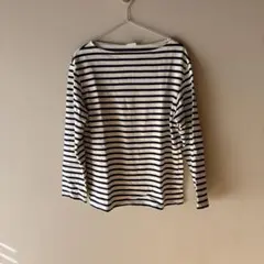 ORCIVAL ボートネック長袖ボーダー