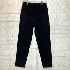 ブラック マタニティパンツ S シンプル　人気デザイン　人気カラー