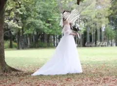 ウェディングドレス　XL 大きいサイズ