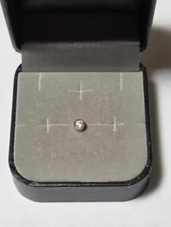 k18イエローゴ－ルドダイヤモンドピアス0.1ct(片耳用)のサムネイル