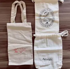 【3点セット】Aesop巾着 イソップ DAKOTA SunnyHills 小物
