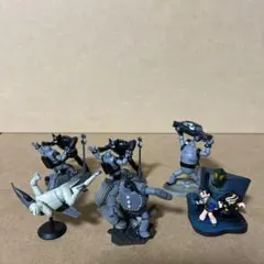 タイムスリップグリコ　鉄人28号　6体