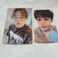 JO1 LIGHT STICK　VER.1&2トレカ　鶴房汐恩