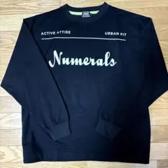 Numerals ブラック 長袖スウェットのサムネイル