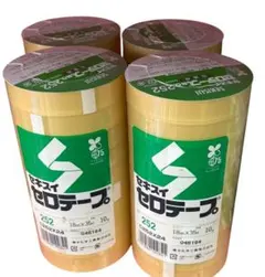 セキスイ セロテープ No.252 18mm×35m 40巻のサムネイル