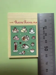 平成レトロ ハムちゃんラーメン ミニメモ帳 - メルカリ