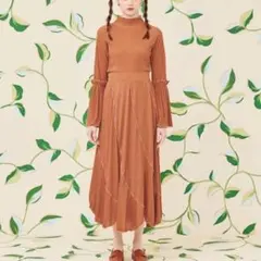 最終値下げ 75%オフ あさぎーにょ POPPY スカート ブラウン