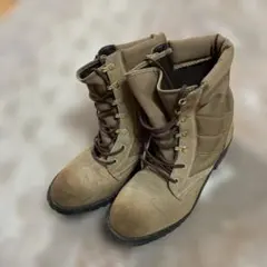 スウェードブーツ