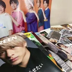 King&Prince 雑誌5冊・公式写真4枚・厚紙カード 複数