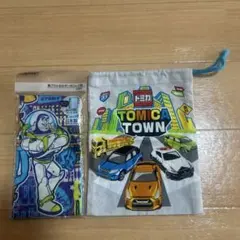 歯ブラシホルダー付き　コップ袋　2セット