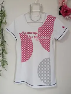ルコックスポルティフ スポーツTシャツ M 半袖 吸汗速乾 ヨガ 美品のサムネイル