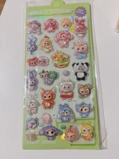 ボンボンドロップ風シール ぷくぷく プチドロップ ウォーターシール水入り