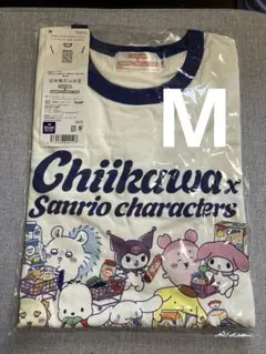 ちいかわ×サンリオキャラクターズ スーパーマーケットなTシャツ バニラホワイトのサムネイル