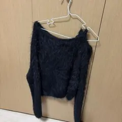 GRL 黒 ニットセーター Fサイズ