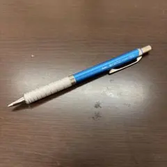 廃盤 Pentel ぺんてる テクニカ EX シャーペン ブルー ダブルノック式