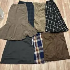 冬物ロングスカートまとめ売り