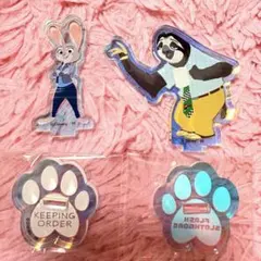 ズートピア オーロラアクリルスタンド ジュディ フラッシュ アクスタ セット