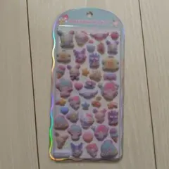 正規品 Sanrio characters COTTON PUFFY シールのサムネイル