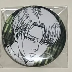 進撃の巨人 key prime リヴァイ 缶バッジ