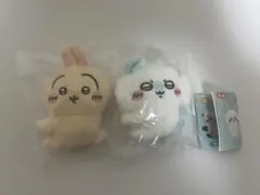 ちいかわ ガチャガチャ クリップ ぬいぐるみ② うさぎ モモンガ