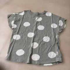 110サイズ　ドット柄Tシャツ　美品