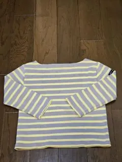 SAINTJAMES ウェッソン ボーダー 長袖 カットソー キッズ 100㎝