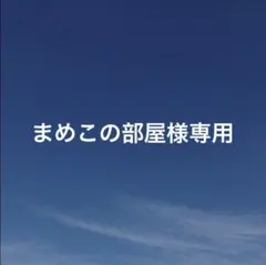 まめこの部屋様　専用ページ