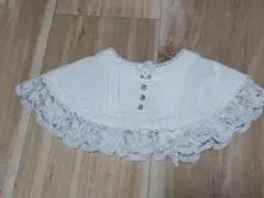 【難あり】愛野えり　しまむら　マノンローズ　レース つけ襟 ホワイト