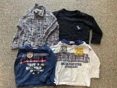 ミキハウス　保育園着 まとめ売り 90サイズ 4点 mikihouse他