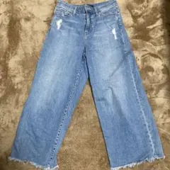 ユニクロ デニム ワイド