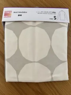 新品未使用品marimekko ヒートテック タートルネック Tシャツ S
