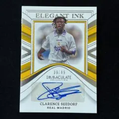 Clarence Seedorf Immaculate /49 Auto サイン