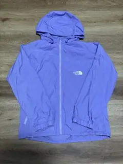 The North Face 紫色フード付きジャケット