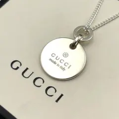 GUCCI グッチ ネックレス サークル ラウンド ヴィンテージ シルバー925のサムネイル