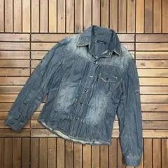 Tornado Mart ヴィンテージ加工 デニムシャツ Y2K