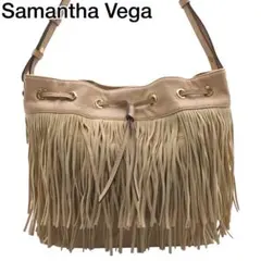 Samantha Vega サマンサヴェガ　フリンジ　巾着　ショルダーバッグ