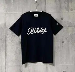 Bibiy. SCRIBBLE TEEロゴ刺繍 Tシャツ ネイビー 2-18 - メルカリ