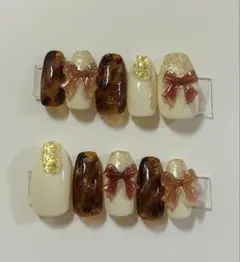 【現品のみ】リボンネイルチップ