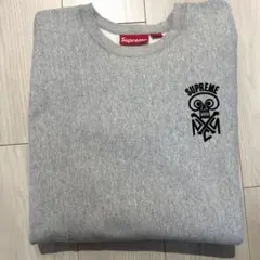 【激レア】入手困難 初期 シュプリーム スウェット トレーナー スカルロゴ L