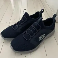 SKECHERS ネイビー スニーカー