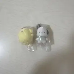 【未開封】サンリオ　カラビナマスコットチャーム　ポチャッコ・ポムポムプリンセット