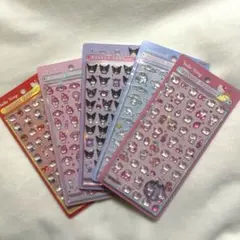 正規品　新品未使用　ボンボンドロップシール ミニ サンリオ 5枚セット