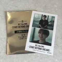 BE:FIRST 映画 入場特典 フォトカード MANATO マナト