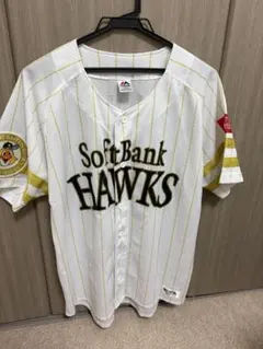 Majestic 福岡ソフトバンクホークス 今宮健太 ユニフォーム L