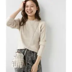 relume CASHFEELクルーネックプルオーバー