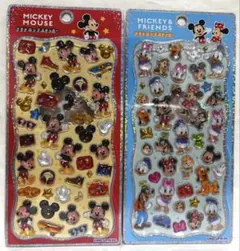 【正規品】プチドロップステッカー ミッキーマウス ミッキー＆フレンズ まとめ売り