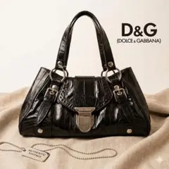 D&G ビンテージショルダーバッグ ブラック　ドルガバ　Y2Kのサムネイル