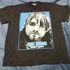 NIRVANAカートコバーンTシャツ追悼 幼少期バンドTシャツ ニルヴァーナ