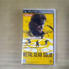 PSPソフト　METAL GEAR SOLID